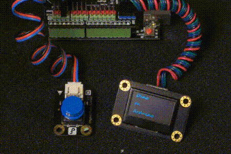 Gravity: I2C OLED-128x64 Display
