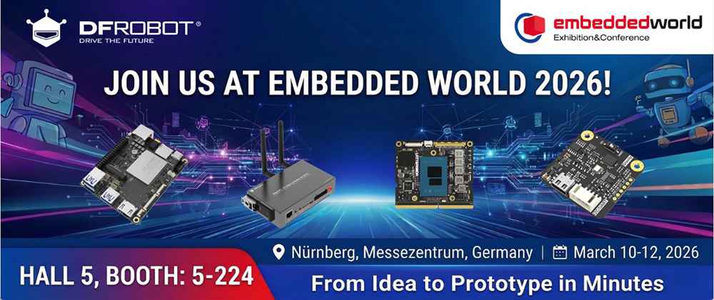 DFRobot at embedded world 2026