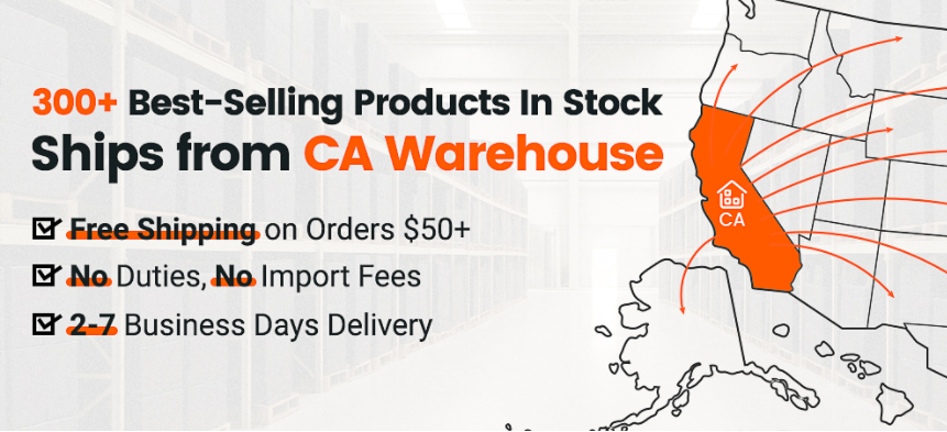 900+ Popular Products In Stock at Local CA Warehouse