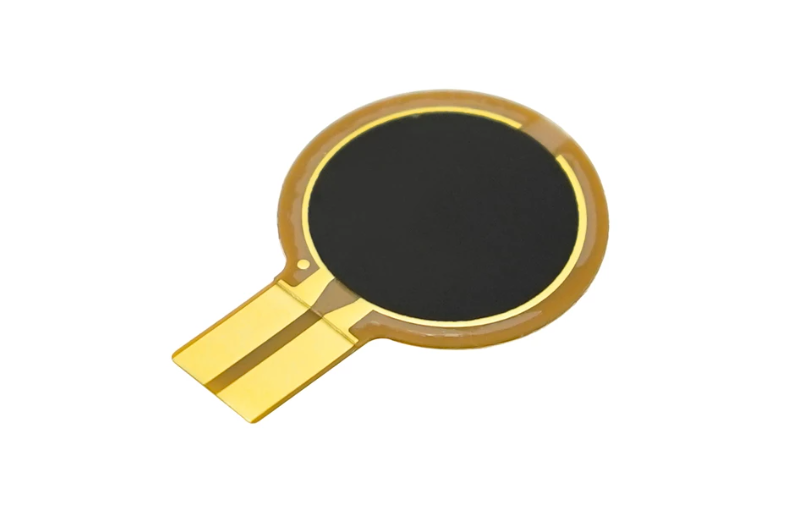 Ultra-Thin Circular Flex Force Sensor (0.45mm, 20g-6kg Range, 120°C High-Temp Resistance)